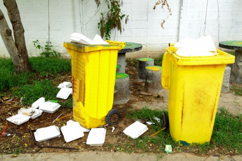 Commercial waste bins in Newham