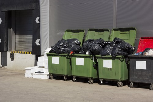 Electronic waste being responsibly disposed of in Newham